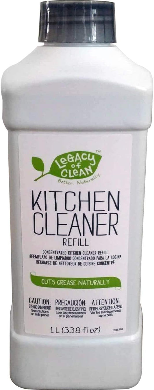 Legacy of Clean Ultra-Concentrated All Purpose Kitchen Cleaner Refill (33.8 Fl. Oz Makes 4 or More Refill Bottles)