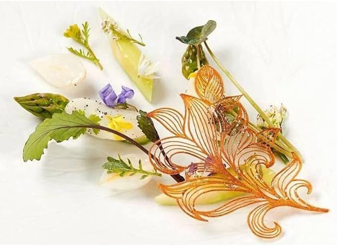 3D Hollow Leaf Fondant Lace Mold Multi Leaves Flower Candy Mold Chocolate Sugar Craft Cake Decoration Cupcake Top (A Leaf_11.92 * 4.2 * 0.12inch)