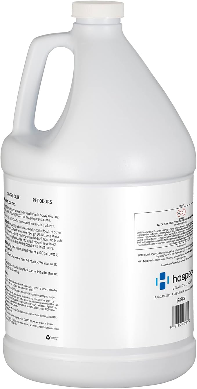 Nilodor BEON Urine Enzymatic Cleaner with Odor Neutralizer for Pet Dog, Carpet, and Bathroom, 1 Gallon, Cucumber Melon