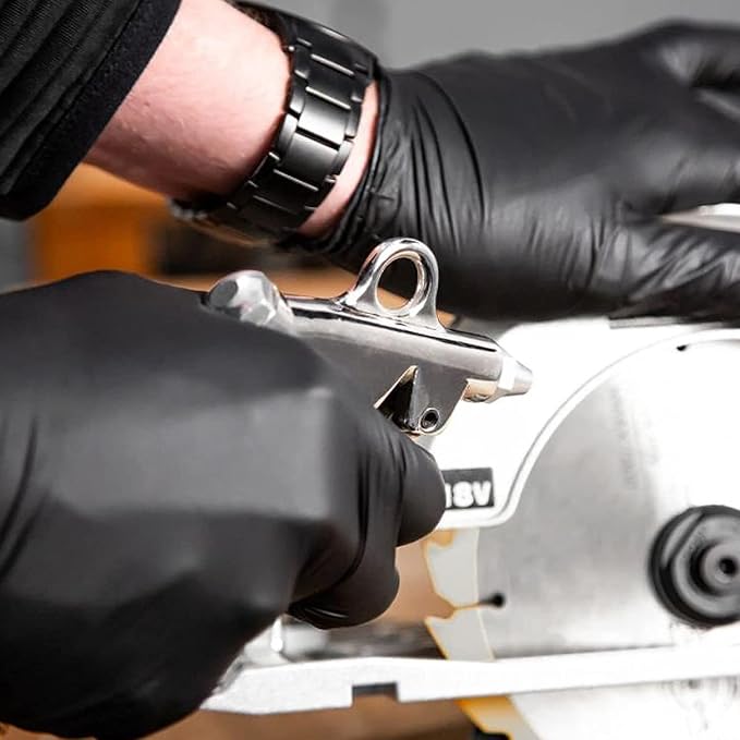 5R Nitrile Gloves,Disposable Gloves,No Latex,No Powder,Texture,Safe Working Gloves