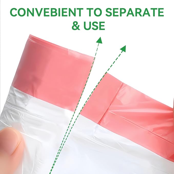 8 Gallon Trash Bags, Drawstring Garbage Bags, 1.32Mil Thickness, 55 * 70cm, 9.9g/pcs, Pack of 34, Unscented, Black