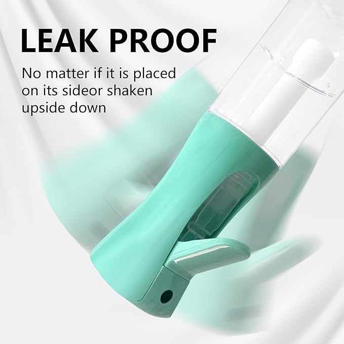 Spray Bottle for Hair Continuous Ultra Fine Mist (200ml) 360° Multi Spray Bottle for Plants, Cleaning, Skin Care Leakproof & Durable 1 Pack