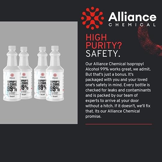 Isopropyl Alcohol 99% - 275 Gallon Tote - High-Purity Concentrated Rubbing Alcohol for Effective Cleaning - Quick-Drying, Domestically Sourced IPA