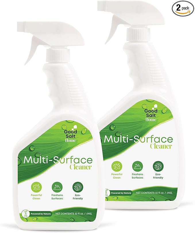 Good Salt Home Multi-Surface Cleaner, Pack of 2