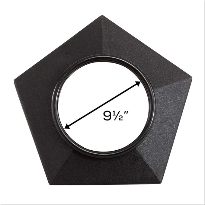 Safco Canmeleon Trash Can, 30 Gallons, Indoor and Outdoor Use, Durable & Weather-Resistant Commercial Garbage Can, Black