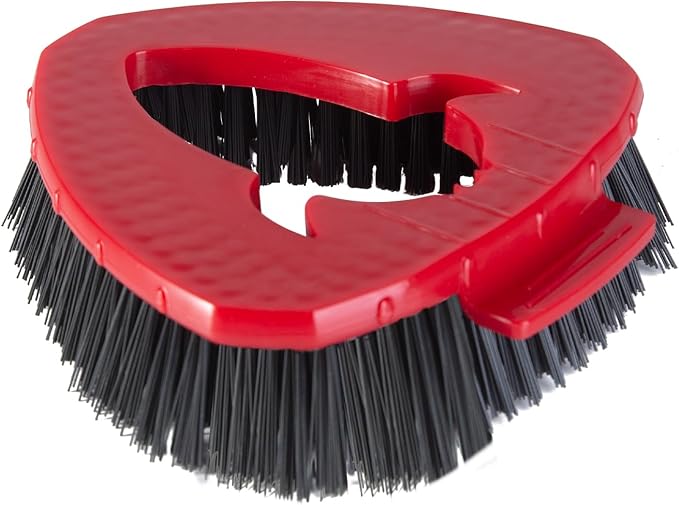 [2 Pack] Scrub Brushes, Floor Cleaning Brush Scrubber Replacements Compatible for O Cedar EasyWring 1-Tank Spin Mop System, Scrub Brush Attachment for Cleaning Bathroom, Kitchen, Tub and Tile