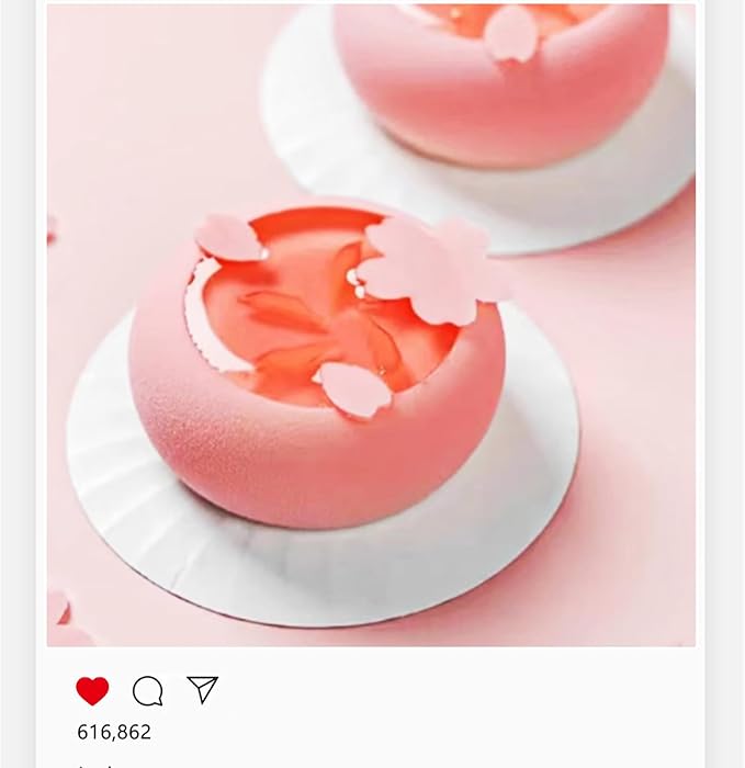 Succulent Chocolate Molds, 2 Packs, 12-Cavity, Honeycomb Silicone Planter Mold for Baking Mousse Cake Cupcakes Pudding Candy