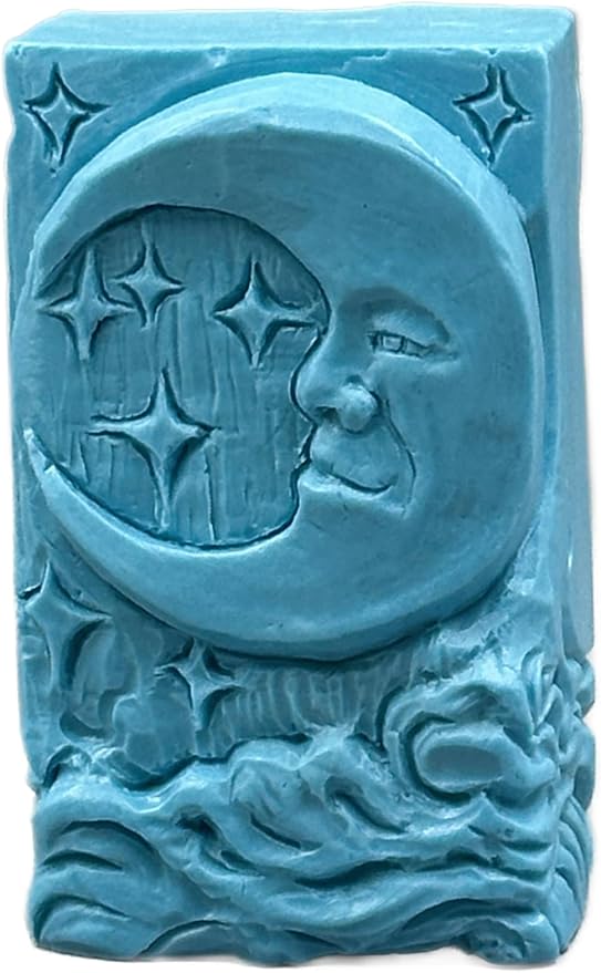 Moon Silicone Mold for SOAP Making and Other Crafts