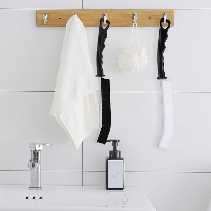 12Pcs Hard Bristle Crevice Cleaning Brush, Grout Cleaner Brush, Multifunctional Gap Cleaning Tool for Household Use, Bathroom, Kitchen, Window,Toilet