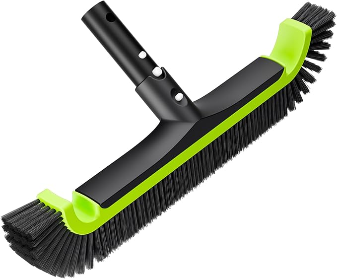 Sepetrel Upgrade Pool Brush Head for Cleaning Walls,Heavy Duty Inground/Above Ground Swimming Pool Scrub Brushes,Suitable for Various Harsh Environments