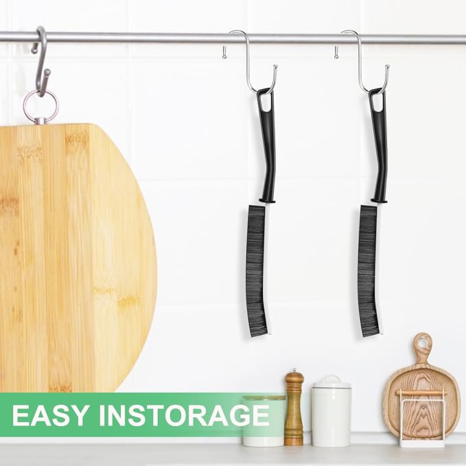 Crevice Cleaning Brush,Hard Bristle Grout Scrub Brushes,Household Cleaning Brushes,Gap Cleaning Supplies Home Essentials for Kitchen,Toilet,Bathroom,Bathtub,Sink,Window Track,Gi-ft for Women Men