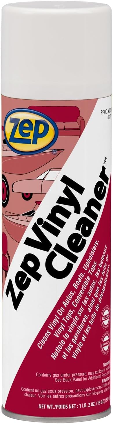 Zep Multi-Use Foaming Vinyl Cleaner - 20 oz (Case of 12) 23401 - Just Spray and Wipe