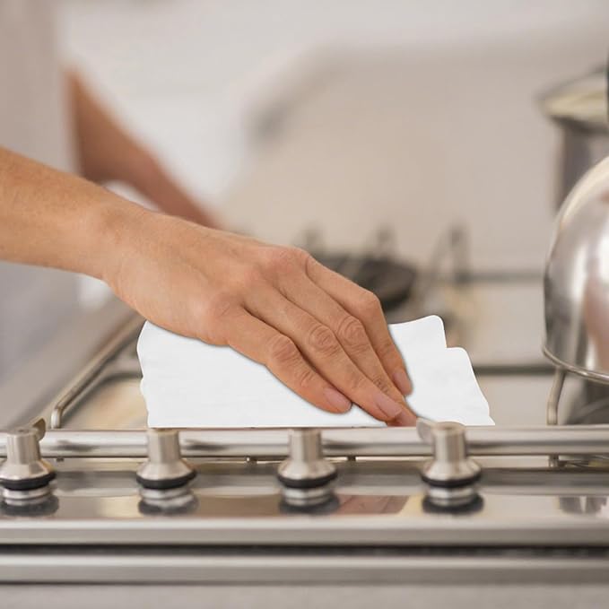 Kitchen Cleaning Wipes Airfryer Cleaner for Microwave, Air Fryers,Cooktops,Appliance Kitchen Cleaning Cloths Professional Grade Heavy-Duty Cleaning Stove Cleaner Lys (160 Total Wipes) (Pack of 2)