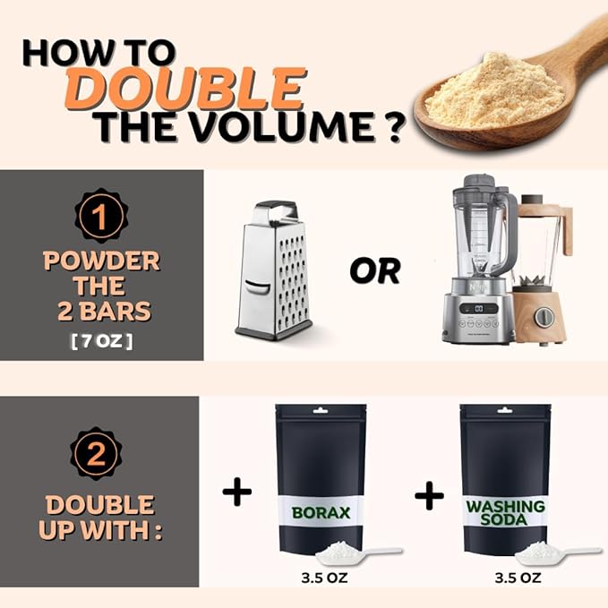 KELEBS Laundry Soap Bar - Hypoallergenic and Organic Citrus Formula for Sensitive Skin - Stain Remover for Delicate Clothes, Underwear, Collar - 2 Bars