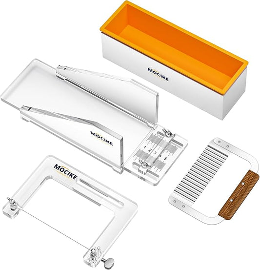 Premium Acrylic Soap molds Making Kit - Craft Exquisite DIY Soaps with Precision