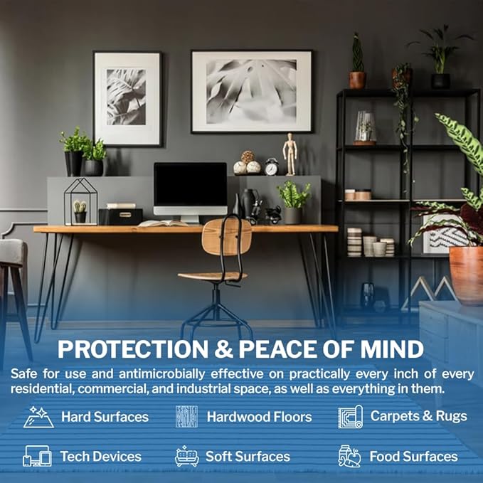 PermaSafe SHIELD, 90-Day Antimicrobial Surface Protectant; Mold, Mildew, Fungi, Algae and Odor Inhibitor, and More. (32 Oz.)