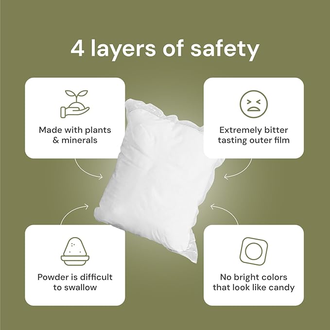 Grab Green Stoneworks Laundry Detergent Pods and Dryer Sheet Bundle (Rose Petal, 80 Count (Pack of 1)