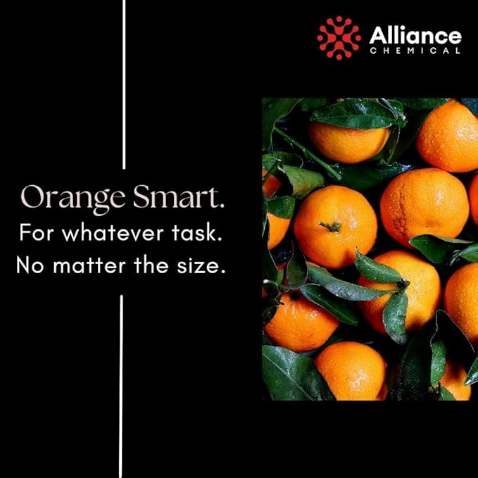 D-Limonene - All Natural Orange Oil - 1 Quart Spray Bottle - USP Food Grade - Kosher - Citrus Cleaner, Solvent, Degreaser