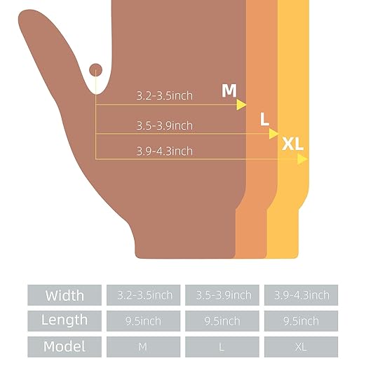 Disposable Medical Clear Vinyl Exam Gloves Industrial Gloves - Latex-Free & Powder-Free100PCS - Large