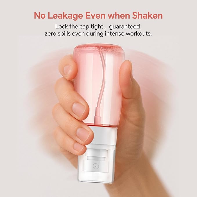 2 oz Travel Spray Bottles TSA Approved，Leak Proof Travel Size Mini Small Fine Mist Spray Bottle 2 oz for Face Hair (5 Pack)