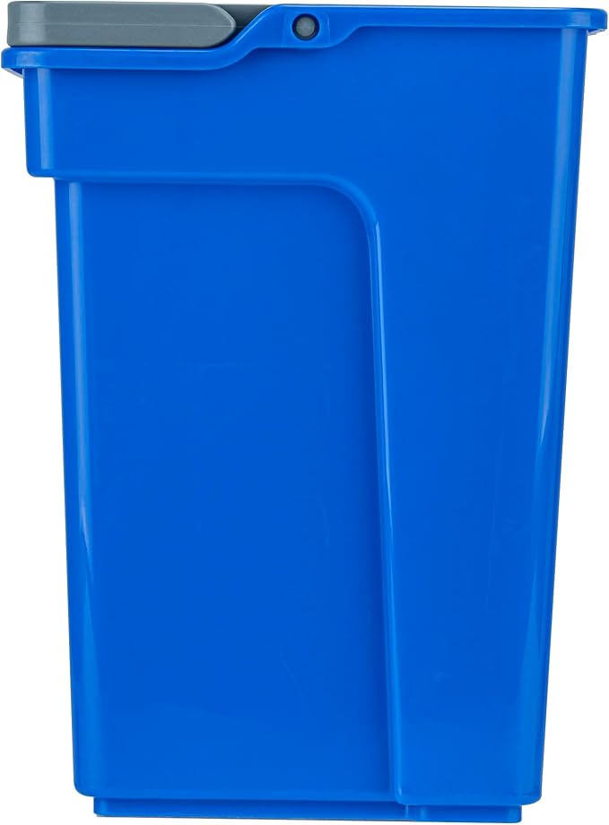 Restaurantware-Clean Tek Professional 4 Quart Cleaning Bucket, 1 Utility Pail with Handle - Heavy-Duty, Portable, Blue Plastic Washing Pail, Perfect for Household, Outdoor, Car Wash and More