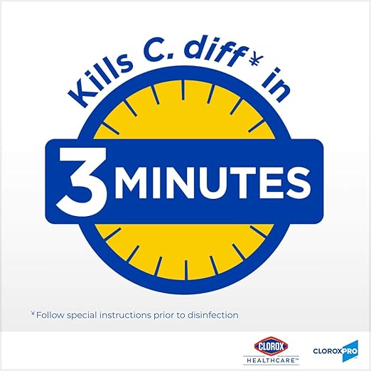 Clorox Healthcare Bleach Germicidal Cleaner Spray, 32 Fluid Ounces (Package May Vary)