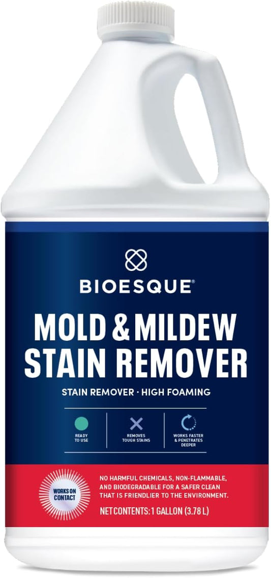Bioesque Mold & Mildew Stain Remover, 1 Gallon (Pack of 1)