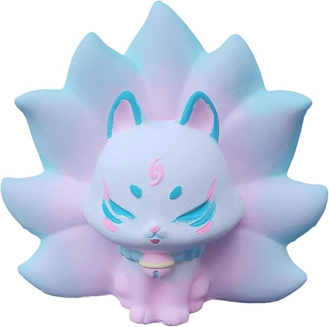 Tail Fox Mold Fox Silicone Wave Spiral Candle Mold - Silicone Resin Casting Molds for Candle & Resin & Soap Craft Supplies