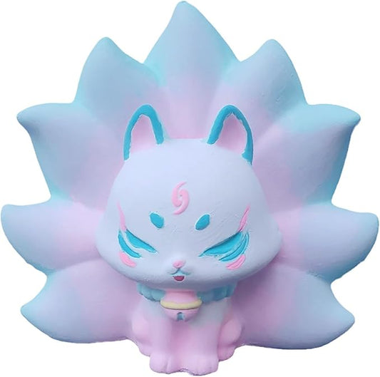 Tail Fox Mold Fox Silicone Wave Spiral Candle Mold - Silicone Resin Casting Molds for Candle & Resin & Soap Craft Supplies