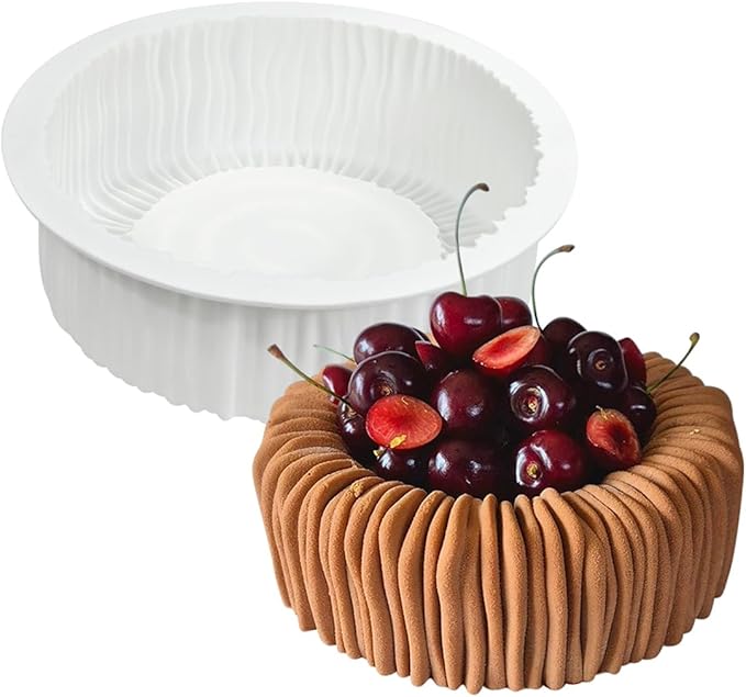 mostsom Silicone Molds for Baking Non-Stick Candy, Chocolate, Cookie, Oreo, Mini Soap, Pudding, Jello, Muffin, Dog Treats Ideal for Cupcakes, Ice Cubes, and Jelly Mold (B_ Cylinder)