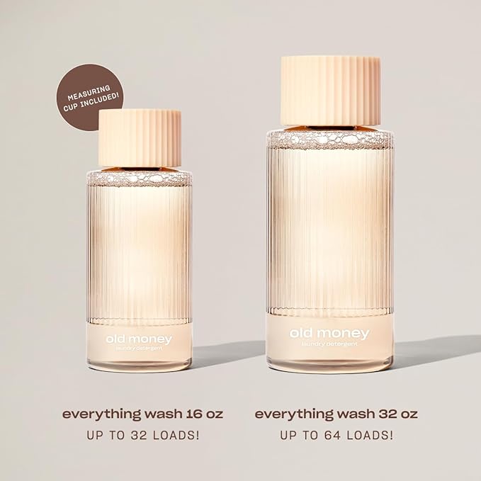 Snif Old Money Laundry Detergent, Rich and Cozy Scent, 64 Loads, Non-Irritating to Skin, Clean, Non-Toxic, Vegan, Cruelty Free, 32oz