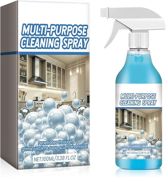 Spray Splash Cleaner, 2025 New Multi-Purpose Handheld Degreaser, Upgraded Foam Sprays for Ovens, Easy-To-Use Rust Remover for Kitchenware, Grime Remover Spray for Home Family (1)