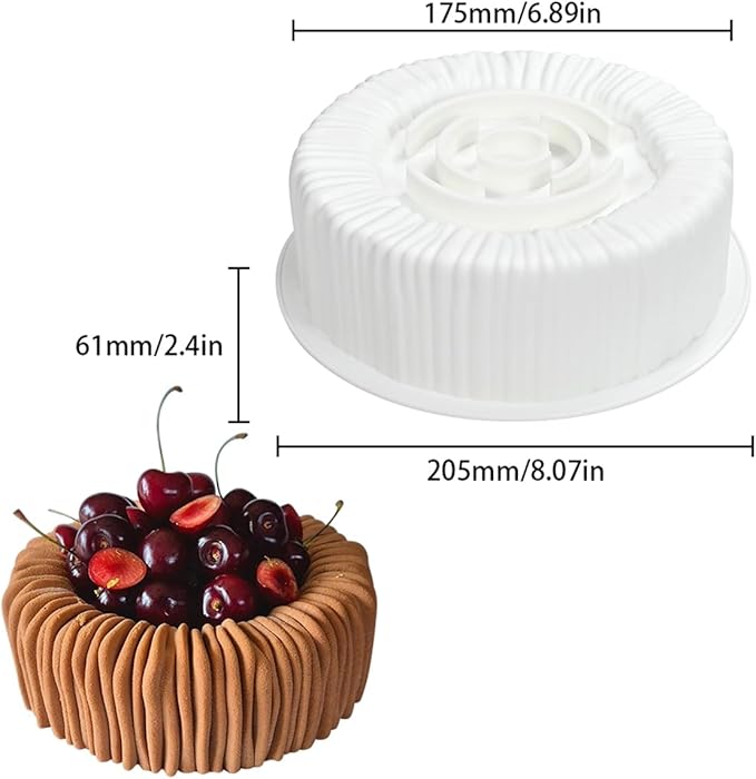 mostsom Silicone Molds for Baking Non-Stick Candy, Chocolate, Cookie, Oreo, Mini Soap, Pudding, Jello, Muffin, Dog Treats Ideal for Cupcakes, Ice Cubes, and Jelly Mold (B_ Cylinder)