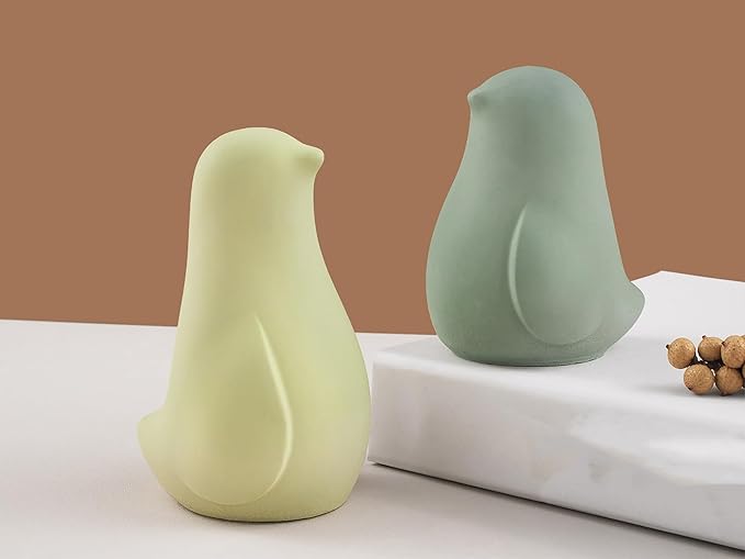 2 Pack Bird Resin Mold - Resin Casting Silicone Molds for Home Decor & Candle Making Wave Spiral Mold