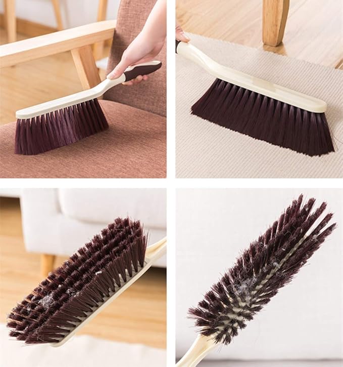 Counter Duster Bed Sheets Debris Cleaning Brush Soft Bristle Clothes Desk Sofa Duster Small Particles Hair Remover