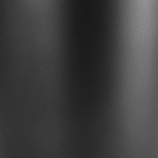 mDesign Round Metal Small 1.7 Gallon Recycle Trash Can Wastebasket, Garbage Container Bin for Bathrooms, Kitchen, Bedroom, Home Office - Durable Stainless Steel - Mirri Collection - Graphite Gray