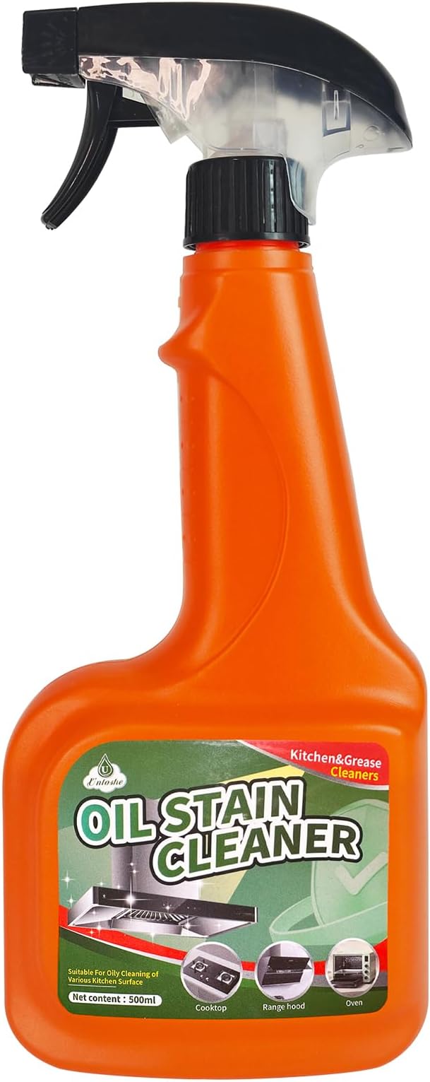All-Purpose Oil Stain Cleaner, Degreaser Kitchen Foam Cleaner Spray, Degreaser Cleaner Heavy Duty, Kitchen Cleaning Supplies, Household Essentials (1 PCS)