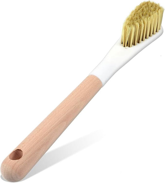 Soft Bristle Laundry Brush for Stain Removal, Multi-Purpose Scrub Brushes for Cleaning Clothes and Shoes, Portable Stain Brush with Long Handle, Suitable for Laundry and Fabric Care