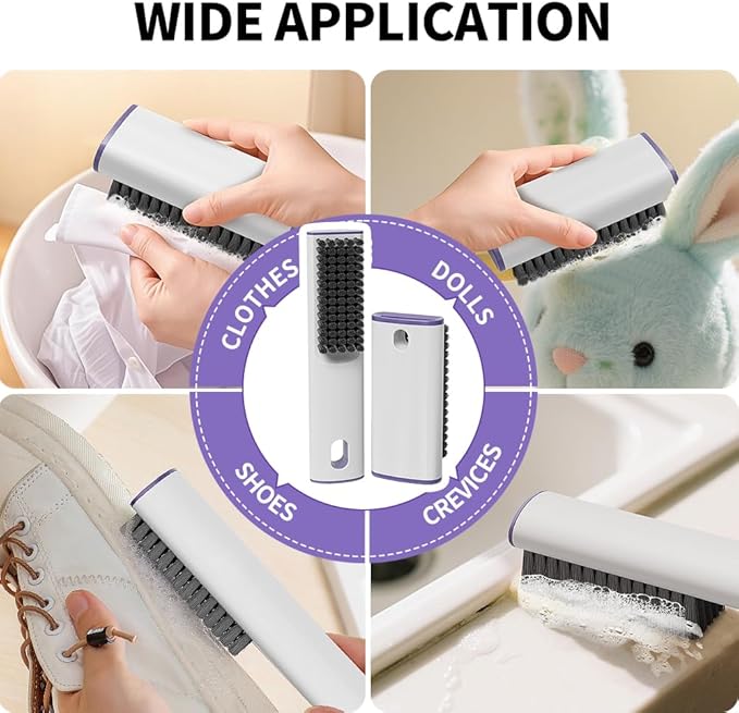 Laundry Brush Shoe Brush Shoe Cleaning Brush Scrub Brush for Stains,Household Cleaning Clothes Shoes Scrubbing,Household Cleaning Brushes