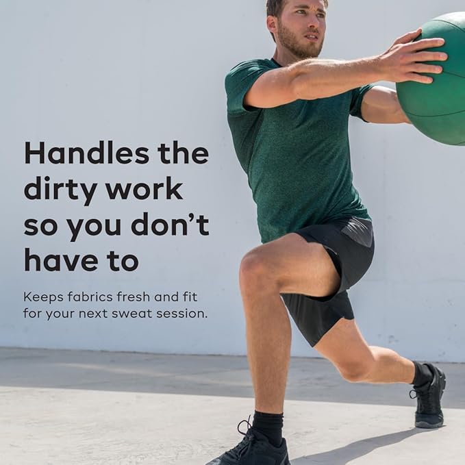 Nonaste Liquid Laundry Detergent - Pure Clean, 64 Fl Oz (Pack of 2) - Active Wear Laundry Detergent for Workout Clothes & More - Unscented, Gentle & Color Safe