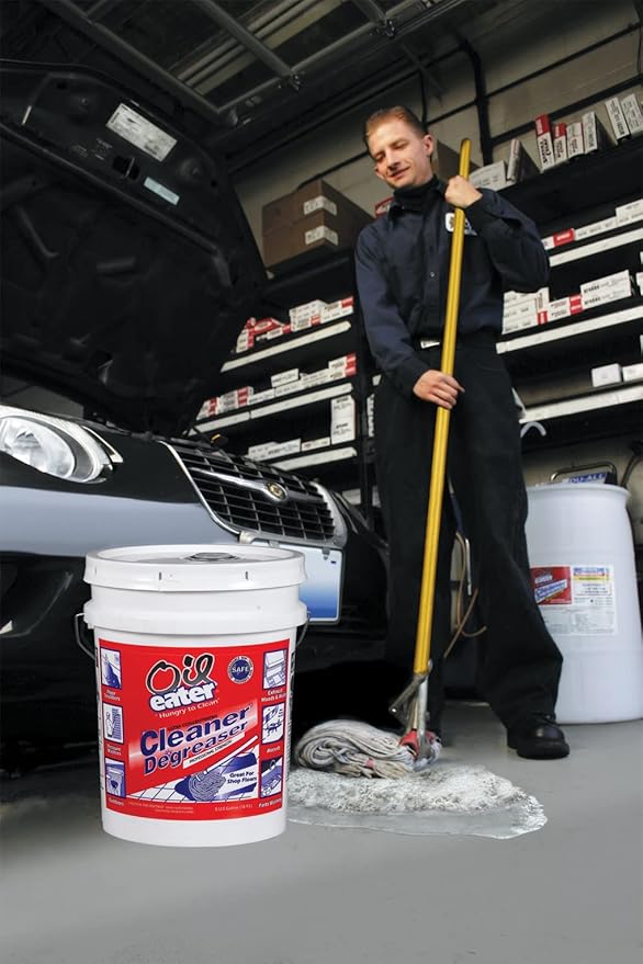 Oil Eater AOD5G35438 Original 5 Gallon Cleaner/Degreaser, light yellow, 640 Fl Oz (Pack of 1)