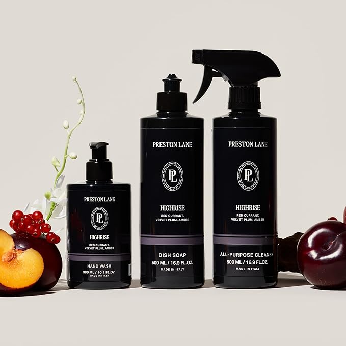 Preston Lane Kitchen Set, Hand Wash, Dish Soap & All Purpose Cleaner, Cleaning Essentials Bundle