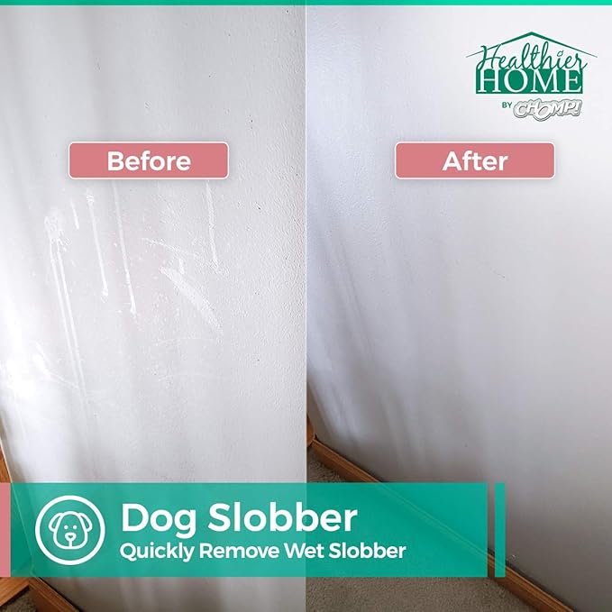 CHOMP! Painted Wall Cleaner Spray: Healthier Home 5-Minute CleanWalls 4-in-1 Multipurpose, Ceiling and Baseboard Cleaning - Dirt, Dust, Odor and Stain Remover - 128 Oz (Meadow Breeze)