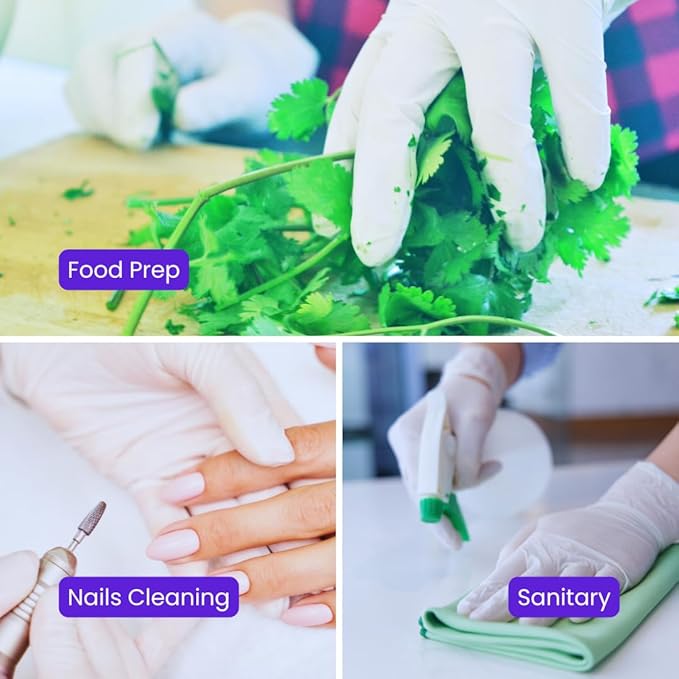 Shamrock Latex Industrial Gloves, X-Small, 6 Mil, Powder-Free, Fully Textured, Disposable, Non-Medical, Multi-Purpose Use