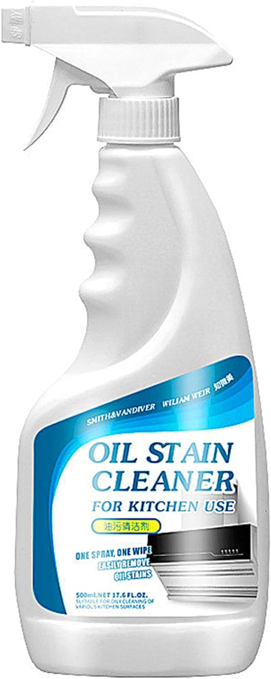Oven cleaner Kitchen,Heavy Oil Cleaner, 2025 Upgrade Multipurpose Grease Remover, Durable Stain Cleaning Agent for Kitchen Surfaces, Portable Degreasing Spray 500ML