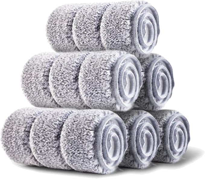 18 Inch Microfiber Floor mop Pads 6 Pack Microfiber Mop Replacement Heads for Wet Dry Mops Premium Floor Cleaning Pads Reusable Best Home Cleaning mops dust Hardwood Tile Kitchen