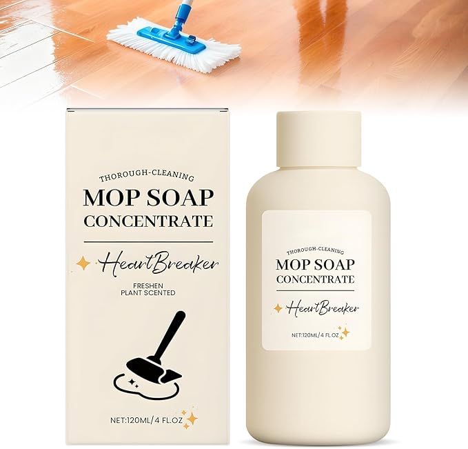 Mop Soap, 2025 New Aroma Mop Soap, Highly Scented Brazilian Waves Mop Soap for Floor Cleaning, Leaves a Luxury Lasting Scent, Multisurface Deep Cleans Tough Floor Stains