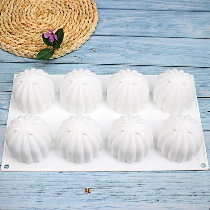 mostsom DIY Succulent Cactus Silicone Molds Non-stick Chocolate Candy Molds Gummy Molds For Chocolate Mould (Cactus J1_11.88x6.88x2.12inch)