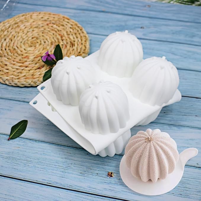 mostsom DIY Succulent Cactus Silicone Molds Non-stick Chocolate Candy Molds Gummy Molds For Chocolate Mould (Cactus J1_11.88x6.88x2.12inch)