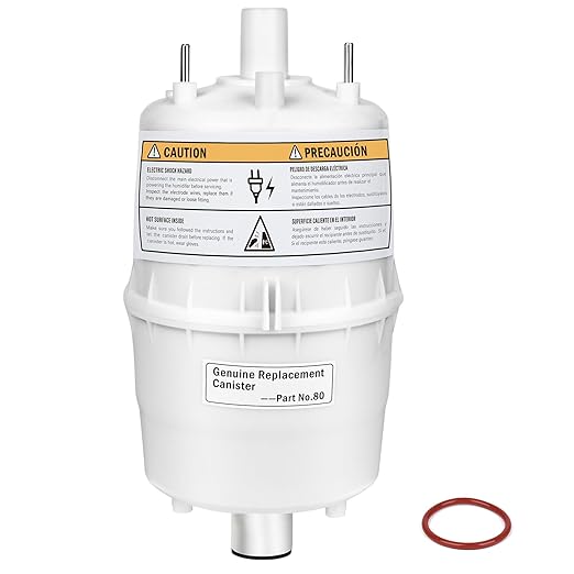 Upgrade 80 Canister Substitute for Aprilaire 80 Replacement Canister, 80 Steam Canister for Aprilaire 800 Replacement Canister OEM, Canister Part No. 80 for Aprilaire 800 801 865 866 Humidifier 1 Pack